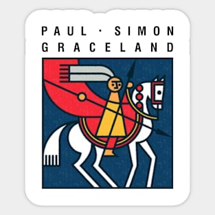 PAUL SIMON GRACELAND Sticker